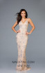 Scala 48557 Mink Silver Front Dress