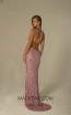 Scala 47542 Mauve Back Dress