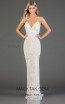 Scala 48557 Ivory Nude Front Dress