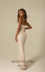 Scala 60091 Ivory Blush Back Dress