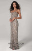 Scala 60091 Lead Silver Front Dress