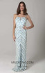 Scala 60091 Sky Gold Front Dress