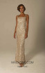 Scala 60095 Champagne Front Dress