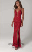 Scala 60101 Red Front Dress