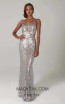 Scala 60105 Platinum Front Dress