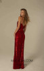 Scala 60105 Red Back Dress