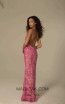 Scala 60106 Hot Pink Back Dress