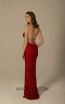 Scala 60116 Red Back Dress