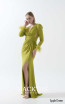 SiMack 4023 Apple Green Dress