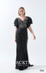 SiMack 4025 Black Evening Dress