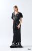 SiMack 4025 Black Long Dress