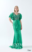 SiMack 4025 Green Beaded Dress