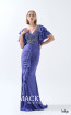 SiMack 4025 Indigo Long Dress