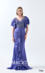 SiMack 4025 Indigo Beaded Dress