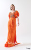 SiMack 4025 Orange Front Dress