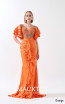 SiMack 4025 Orange Evening Dress