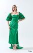 SiMack 4026 Green Midi Dress