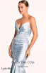 Stephanie Light Blue Detail Dress