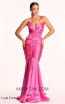 Stephanie Light Fuchsia Front Dress