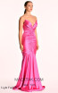 Stephanie Light Fuchsia Satin Dress