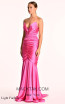 Stephanie Light Fuchsia Side Dress
