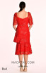 Suzanne Red Back Dress