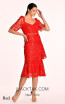 Suzanne Red Front Dress