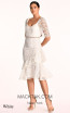 Suzanne White Short Sleeve Dress