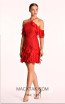 Suzette Red Side Dress
