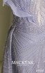 Sylvie Light Blue Feather Dress