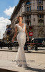 Tarik Ediz 93638 Ivory Front Evening Dress