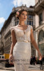 Tarik Ediz 93638 Ivory Front Evening Dress