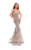 Tarik Ediz 93651 Vision Front Evening Dress