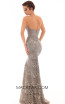 Tarik Ediz 93693 Cloudy Blue Back Evening Dress