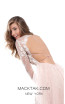 Tarik Ediz 50419 Powder Back Dress