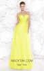 Tarik Ediz 92517 Yellow Front Dress
