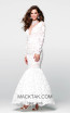 Tarik Ediz 50050 Front White Dress