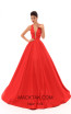 Tarik Ediz 50401 Red Front Dress