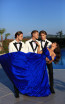 Tarik Ediz 50511 Royal Blue Front Dress