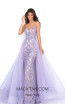 Tarik Ediz 50636 Lilac Front Dress