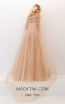 Tarik Ediz 50707 Gold Back Dress