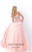 Tarik Ediz 50713 Pink Front Dress