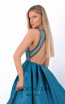 Tarik Ediz 50726 Turquoise Back Dress