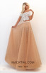 Tarik Ediz 50743 Gold Back Dress