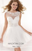 Tarik Ediz 90358 Front White Dress