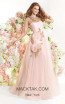 Tarik Ediz 92322 Front Pink Dress