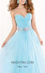 Tarik Ediz 92336 Detail Blue Dress