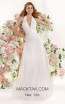 Tarik Ediz 92346 Front White Dress