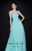 Tarik Ediz 92497 Front Blue Dress