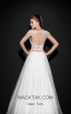 Tarik Ediz 92501 Back White Dress